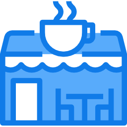 Coffee shop icon