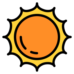 Sun icon