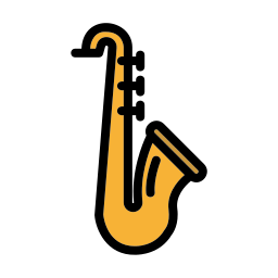 saxofone Ícone