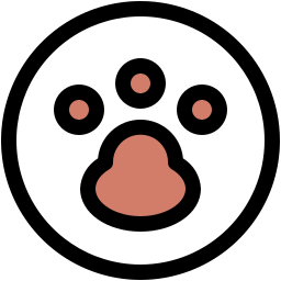 Paw print icon