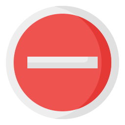 No entry icon