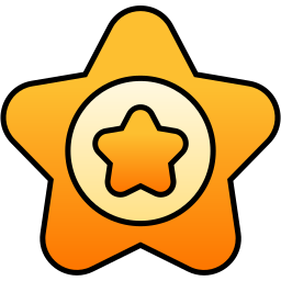 Star badge icon