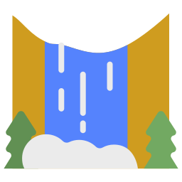 Waterfall icon