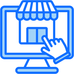 Online marketplace icon