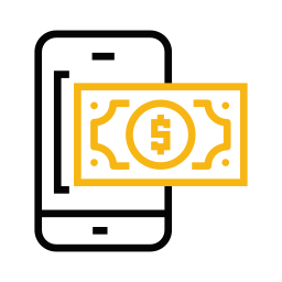 Online payment icon