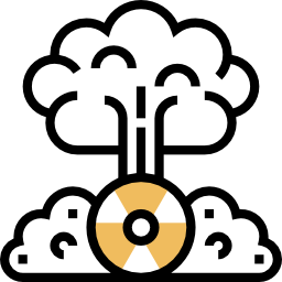 Nuclear bomb icon