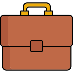 Office bag icon