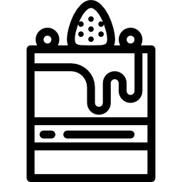 Cake slice icon