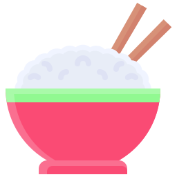 Rice bowl icon