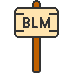 black lives matter icon