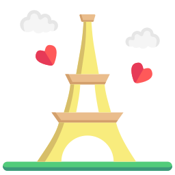 Eiffel tower icon