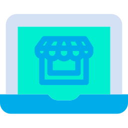 Online shop icon