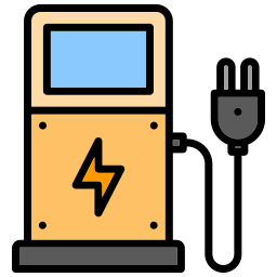 station de charge Icône