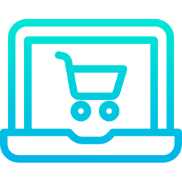 Online shop icon