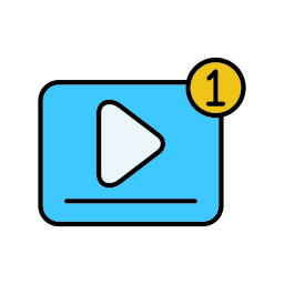 Video player icon