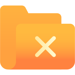 Remove folder icon