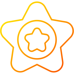 Star badge icon