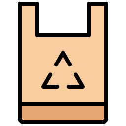 Recycle bag icon