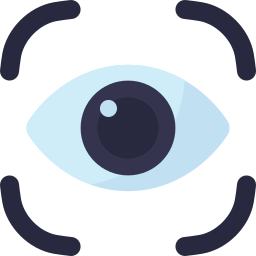 Eye scan icon