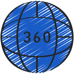 360 degree icon