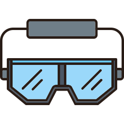 Safety goggles icon