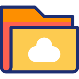 Cloud folder icon