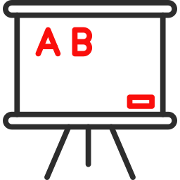 White board icon