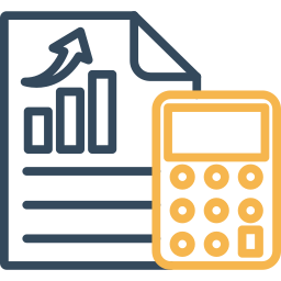 Counting graph icon