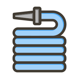 Garden hose icon