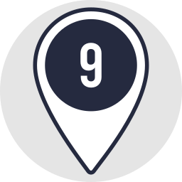 Number 9 icon