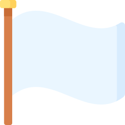 weiße flagge icon