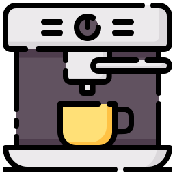 Coffee machine icon