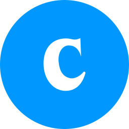 문자 c icon