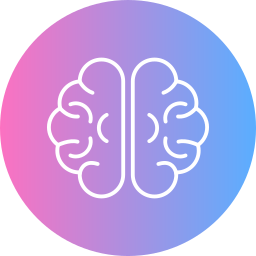 Brain activity icon