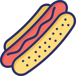 hotdog-burger icon