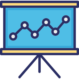 diagrammpräsentation icon