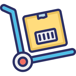 Hand trucks icon