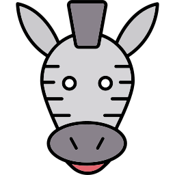 zebra Ícone