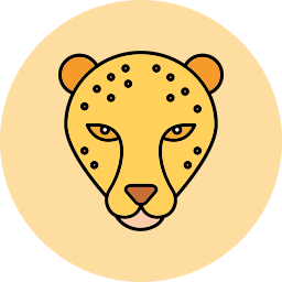 leopardo Ícone