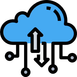 Cloud computing icon