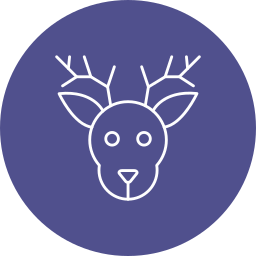 cerf Icône