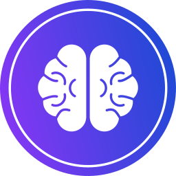 Brain activity icon