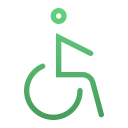 Wheel chair icon