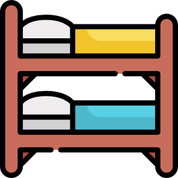Łóżko piętrowe ikona