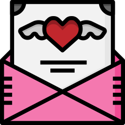 Wedding invitation icon