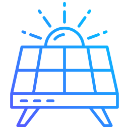 Solar panels icon