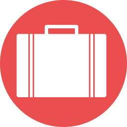 Business bag icon