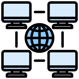 Computer network icon