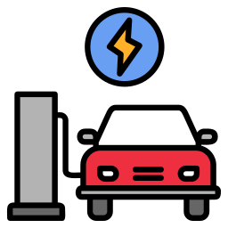 station de charge Icône