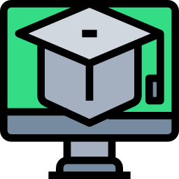 Online learning icon